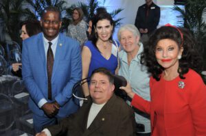 Rep. James Bush III, Ana Vega Milton, Commissioner Sally Heyman, Marc Buoniconti and Christine E. Lynn