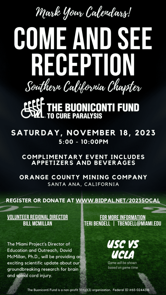 2023 Southern California Chapter Come and See Reception