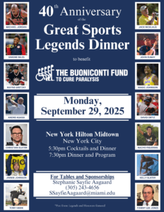 40th Annual Great Sports Legends Dinner