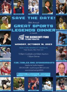 38th Annual Great Sports Legends Dinner