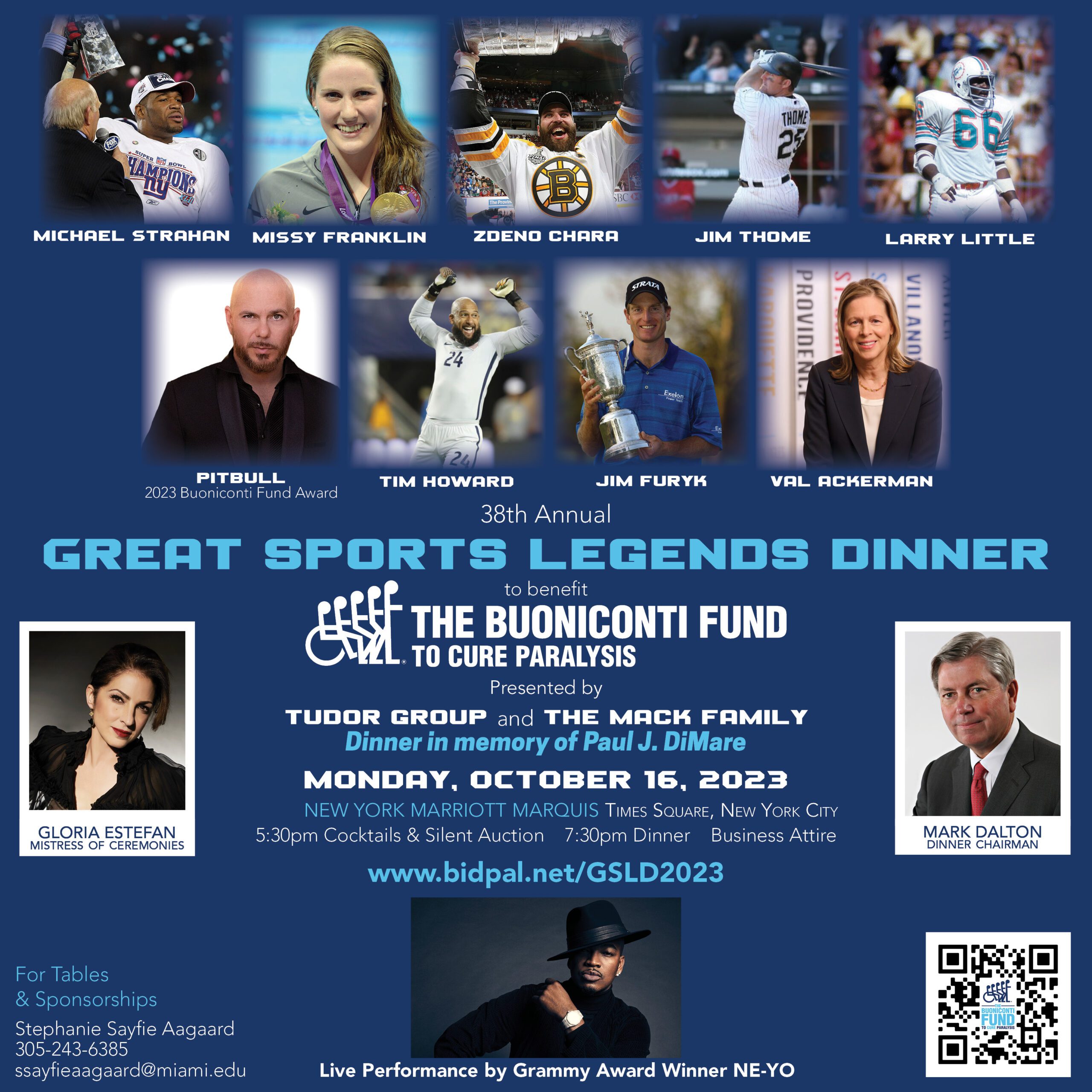 38th Annual Great Sports Legends Dinner