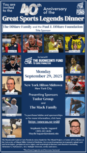 40th Anniversary of the Great Sports Legends Dinner