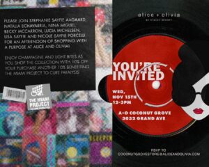 alice + olivia Afternoon of Shopping with a Purpose