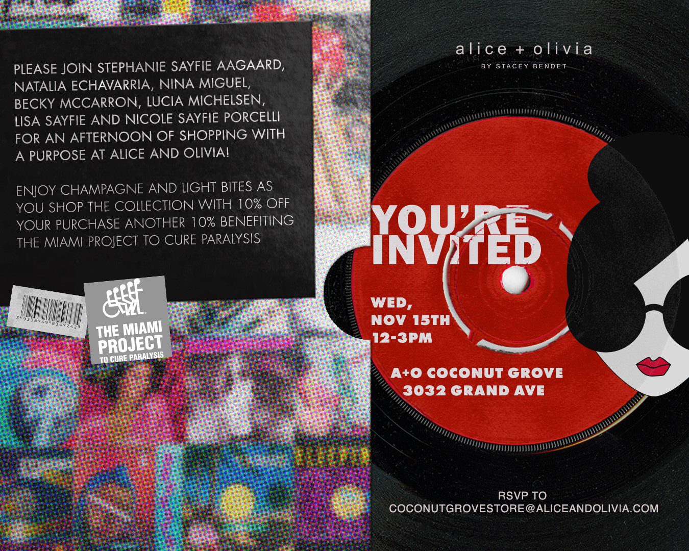alice + olivia Afternoon of Shopping with a Purpose