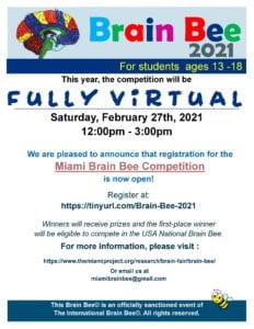 Brain Bee 2021