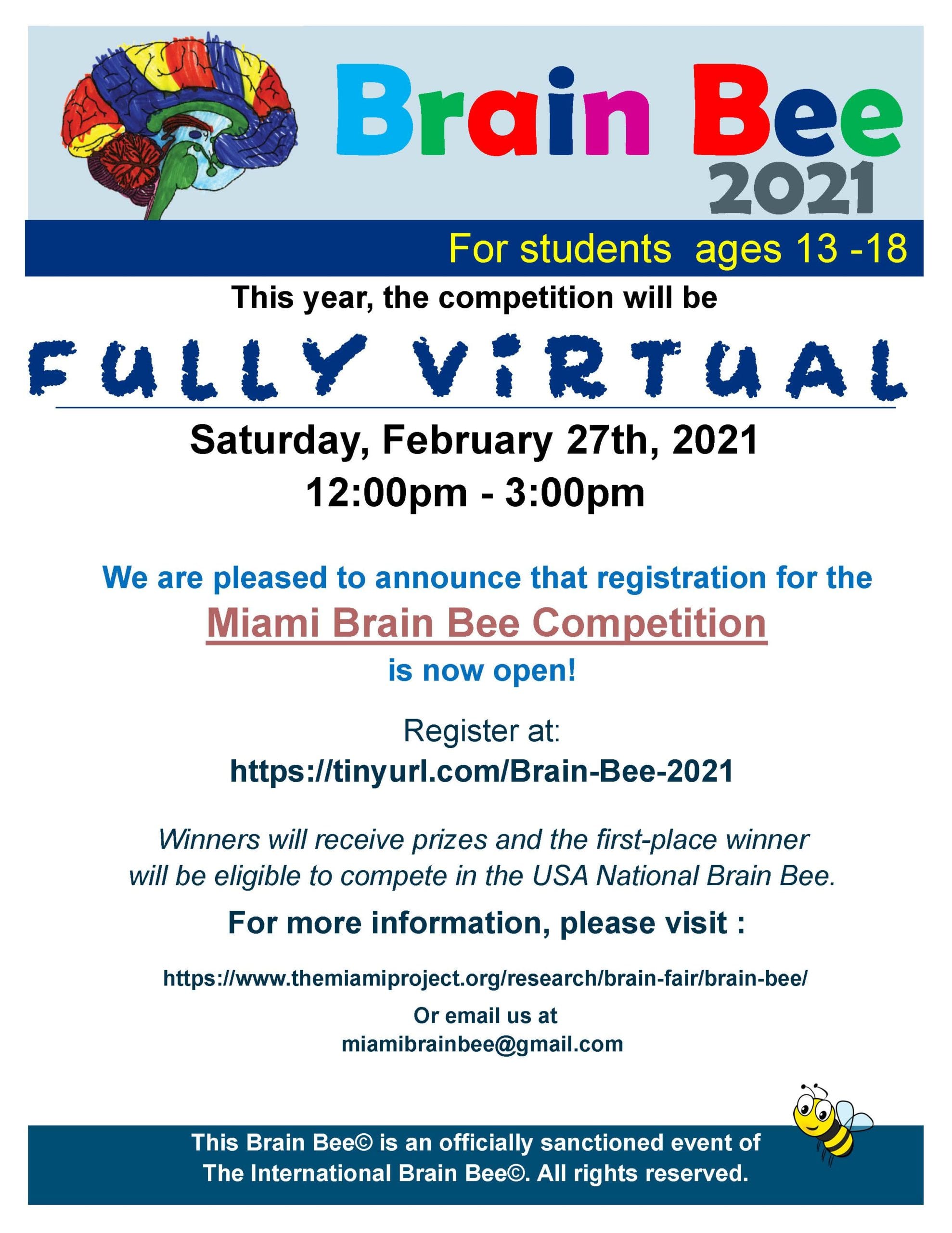 Brain Bee 2021
