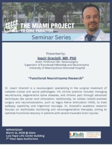 Joacir Graciolli, M.D., Ph.D.