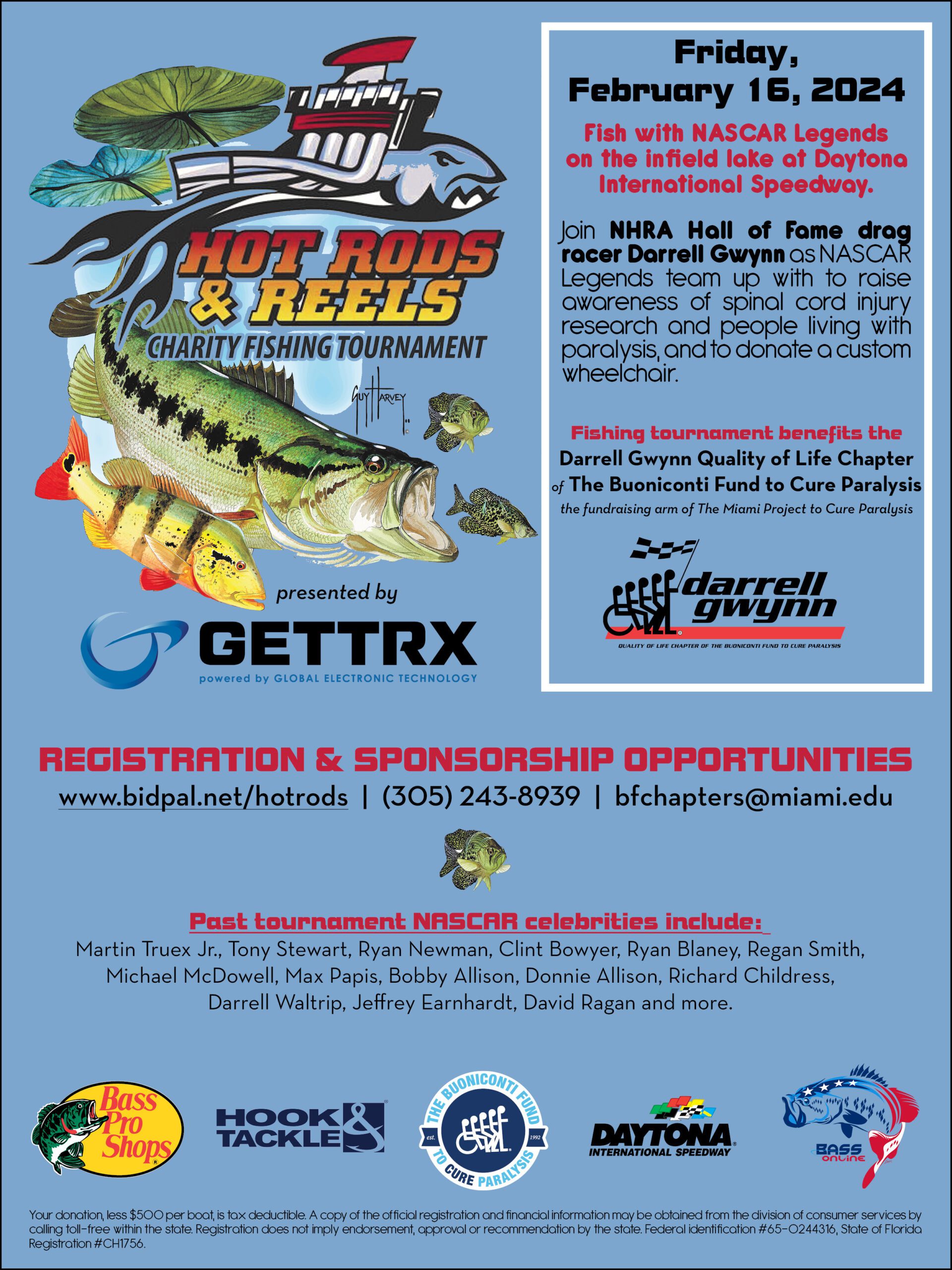 Hot Rods & Reels Daytona 2024