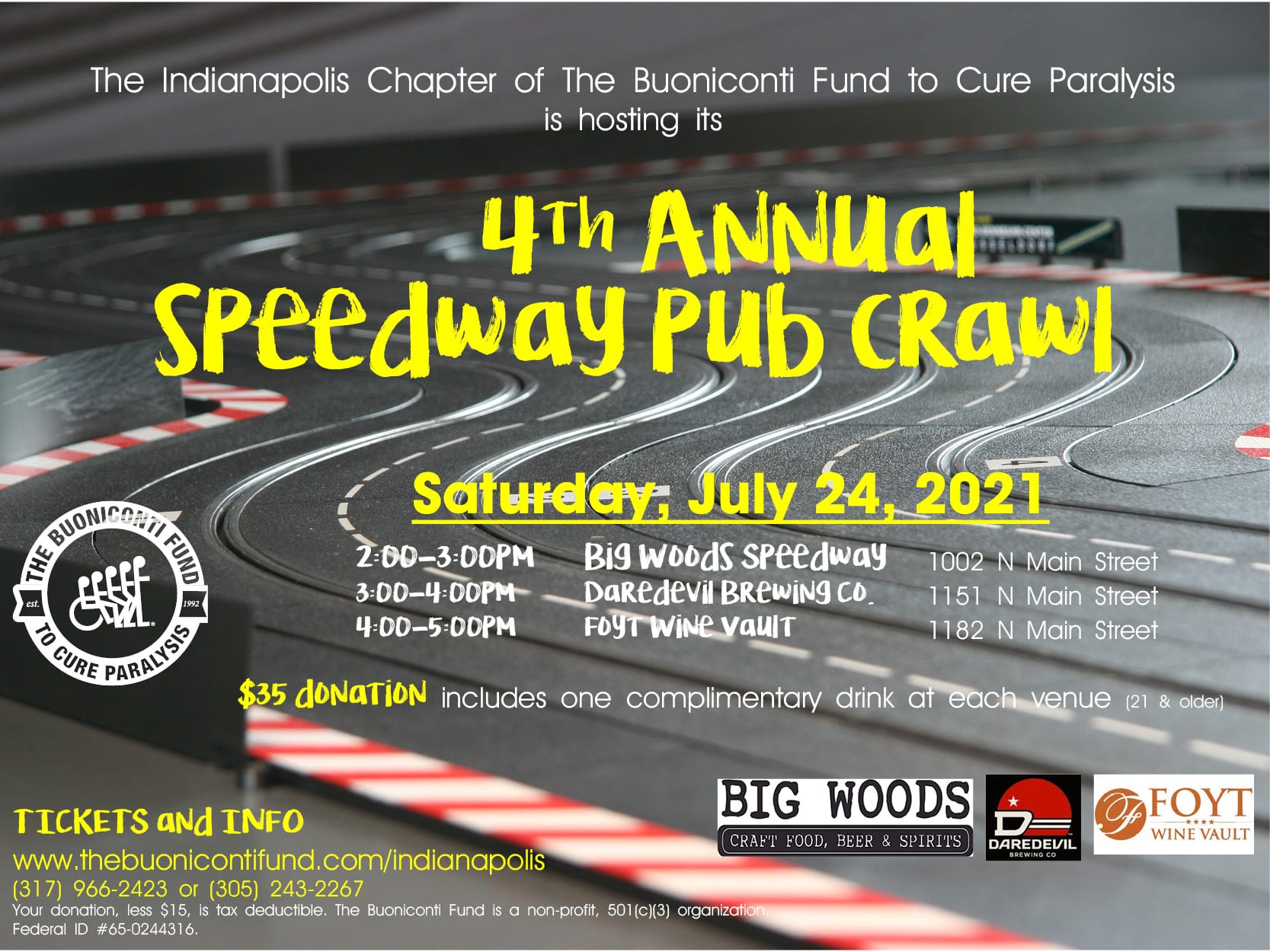 4th Annual Speedway Pub Crawl