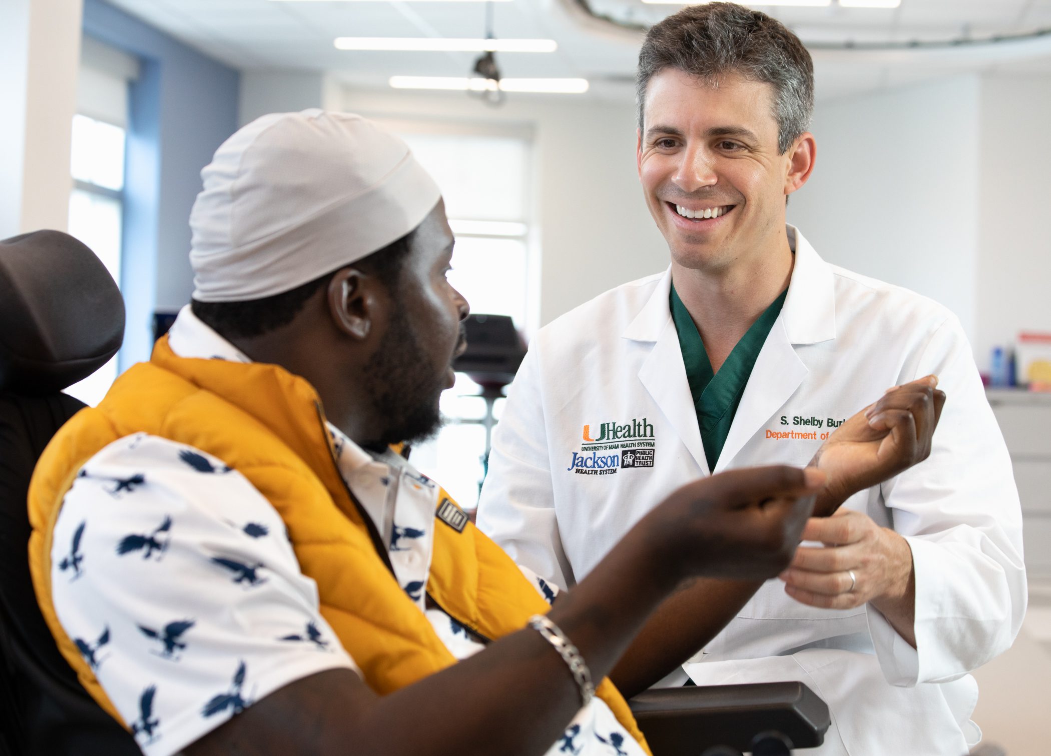 Dr. Shelby Burks, DOD funding for nerve transfer surgery