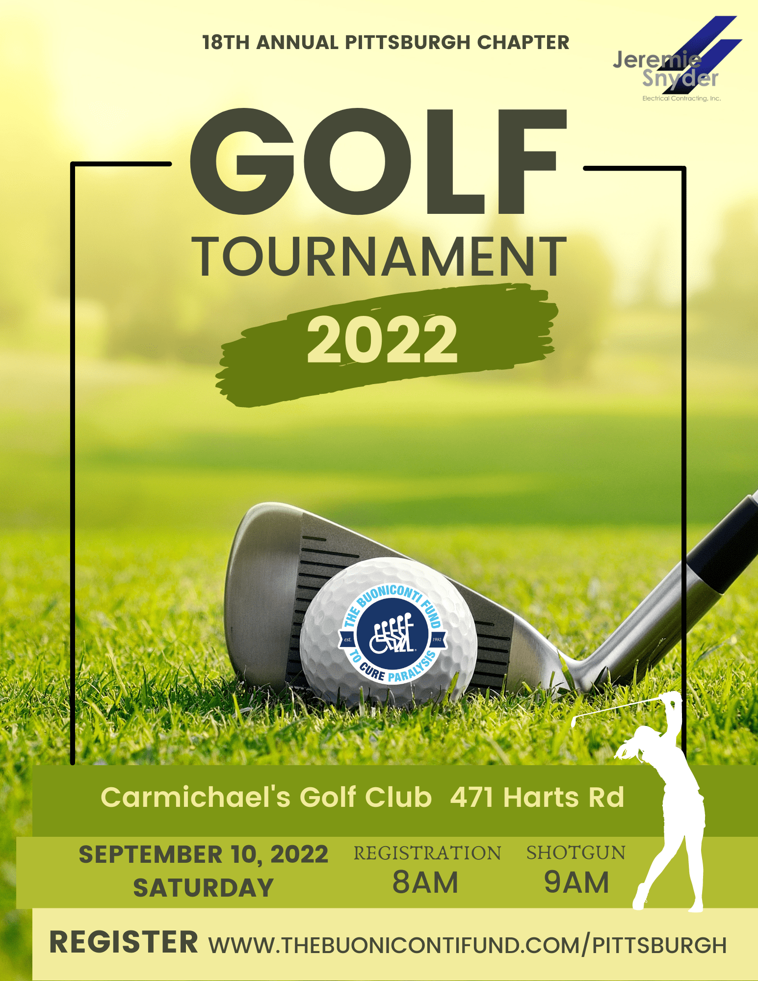 18th Annual Pittsburgh Golf Tournament