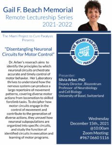 Silvia Arber, Ph.D.