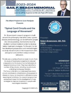 Spinal Cord Circuits and the Language of Movement