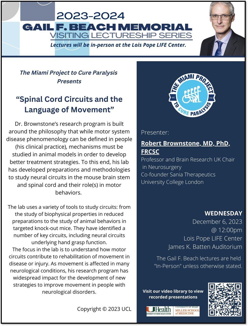 Spinal Cord Circuits and the Language of Movement