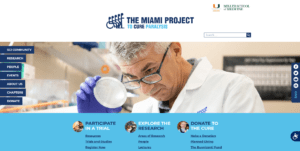 new Miami Project website
