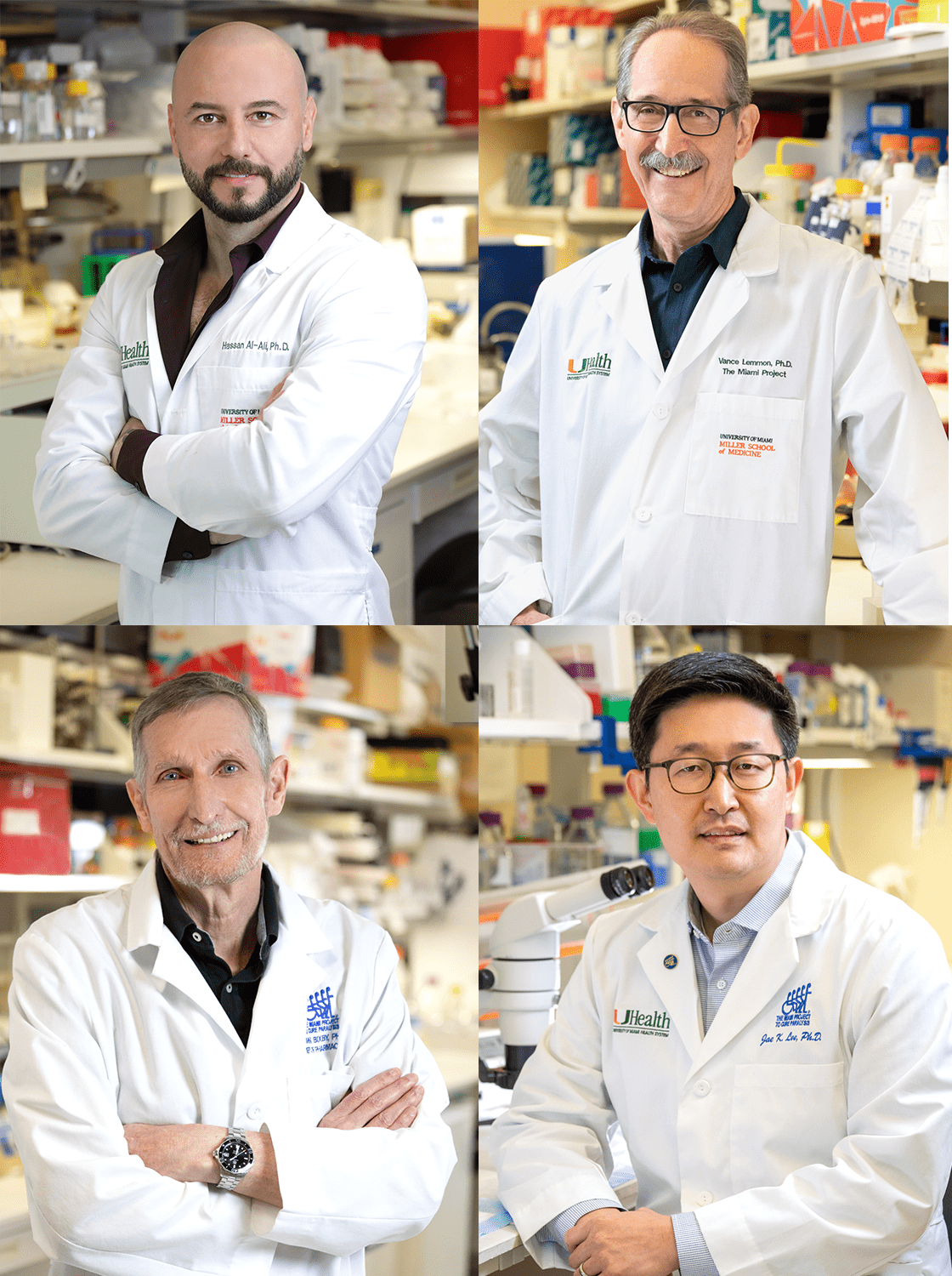 Drs. Ali, Lemmon, Bixby and Lee