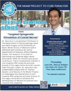 Targeted Optogenetic Stimulation of Cranial Nerves: Vivek Kanumuri, M.D.