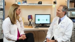 Dr. Katie Gant with Dr. W. Dalton Dietrich