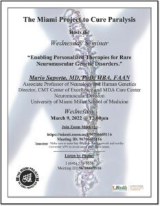 Mario Saporta, M.D., Ph.D., MBA, FAAN