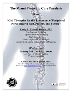 Cell Therapies for the Treatment of Peripheral Nerve Injury: Past, Present, and Future